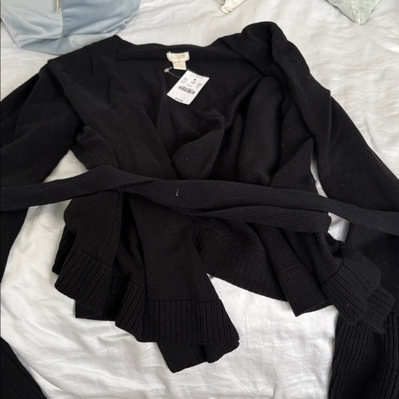 J. Crew Classic Black Knit Top - Picture 2 of 6